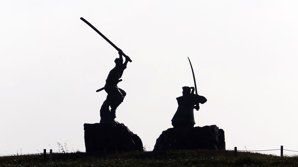 Duel at the Ganryujima Island: Musashi vs. Kojiro