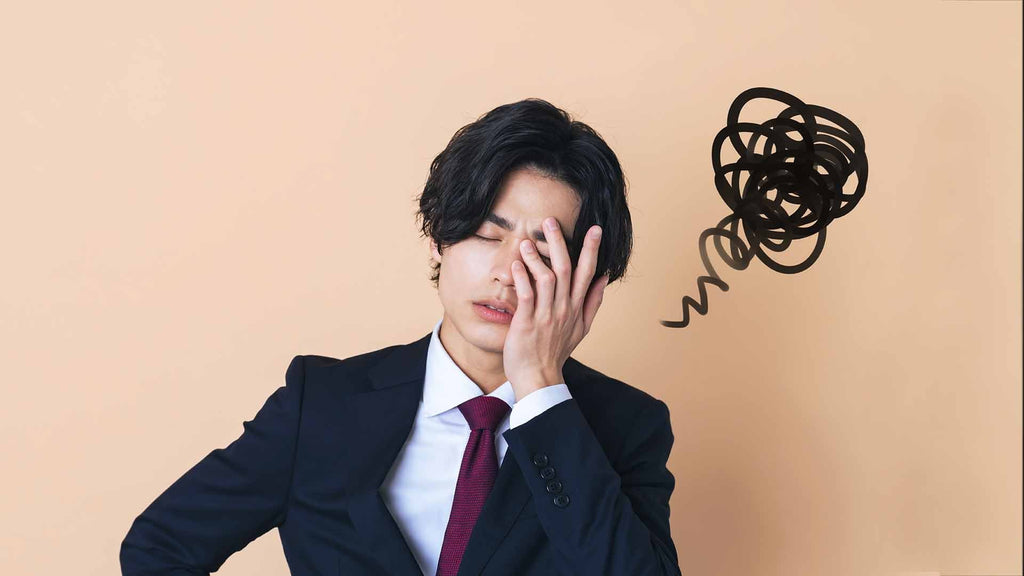 A Japanese man troubled by his failures