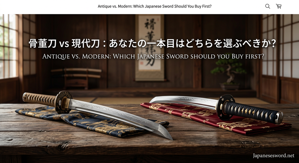 Antique vs. Modern — Which Japanese Sword Should You Buy First