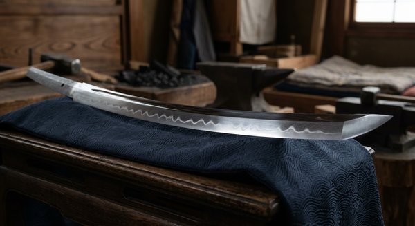 How a Japanese Sword Is Made — From Iron Sand to Finished Blade