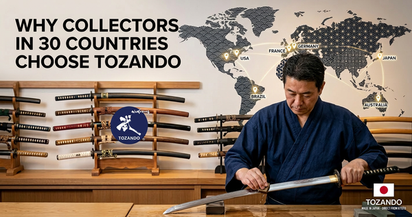 Why Collectors in 30+ Countries Choose Tozando — The Case for Buying Your Japanese Sword From Japan