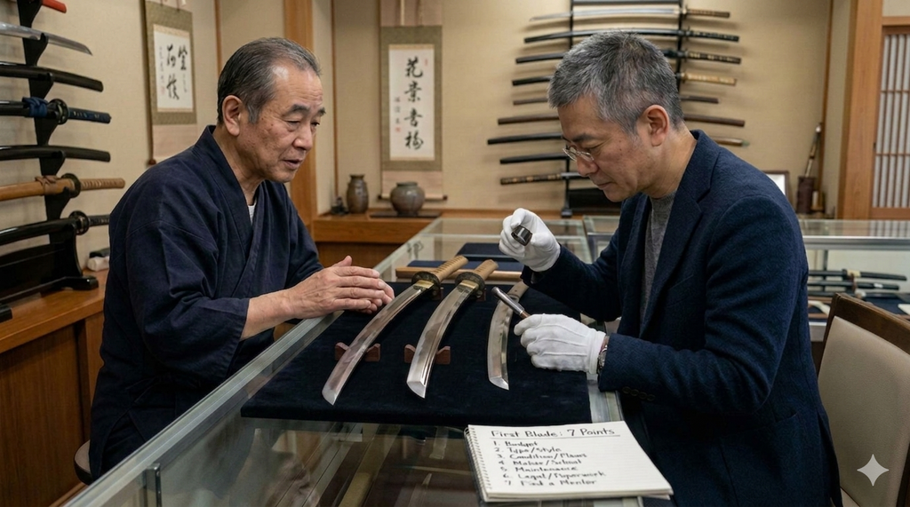 Your First Blade 7 Points Every Beginner Should Know Before Buying a Japanese Sword