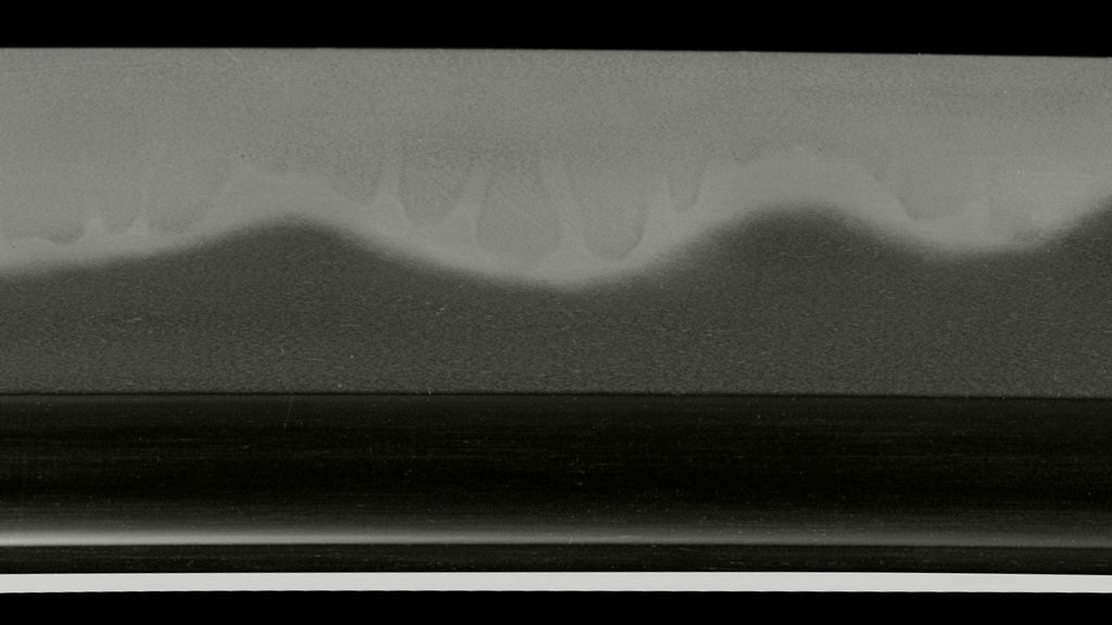 Japanese sword's blade: Hamon