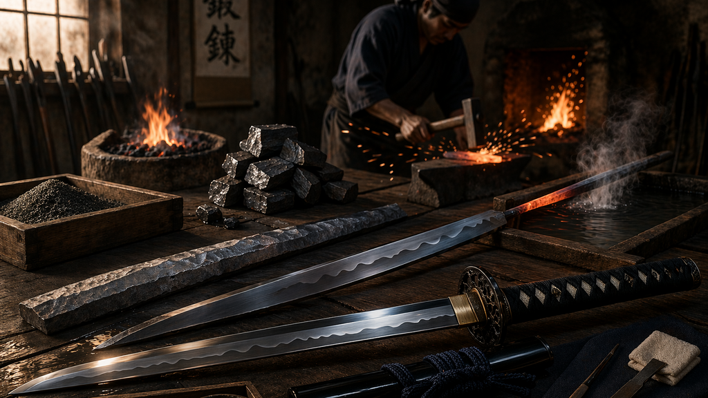 The Craftsmanship Behind Japanese Swords: From Steel to Masterpiece