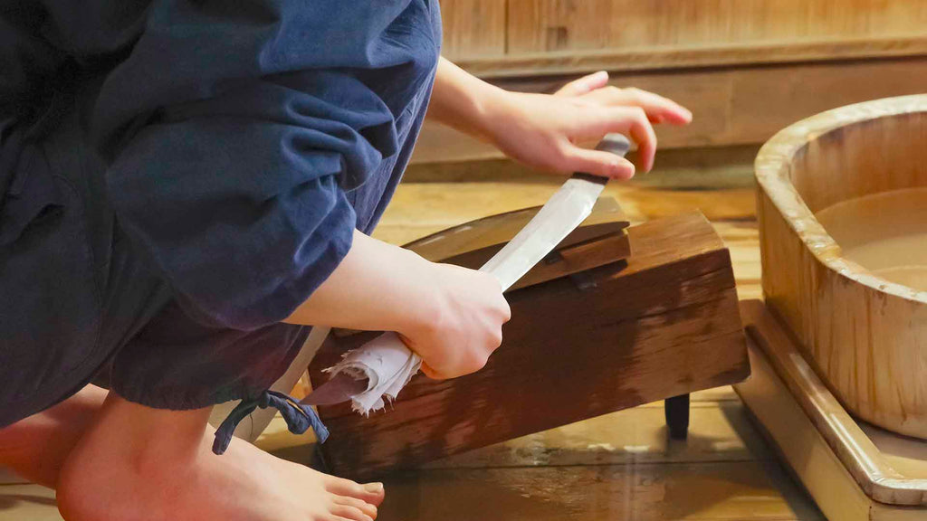 How can a Japanese sword be repaired by a craftsman in Japan?