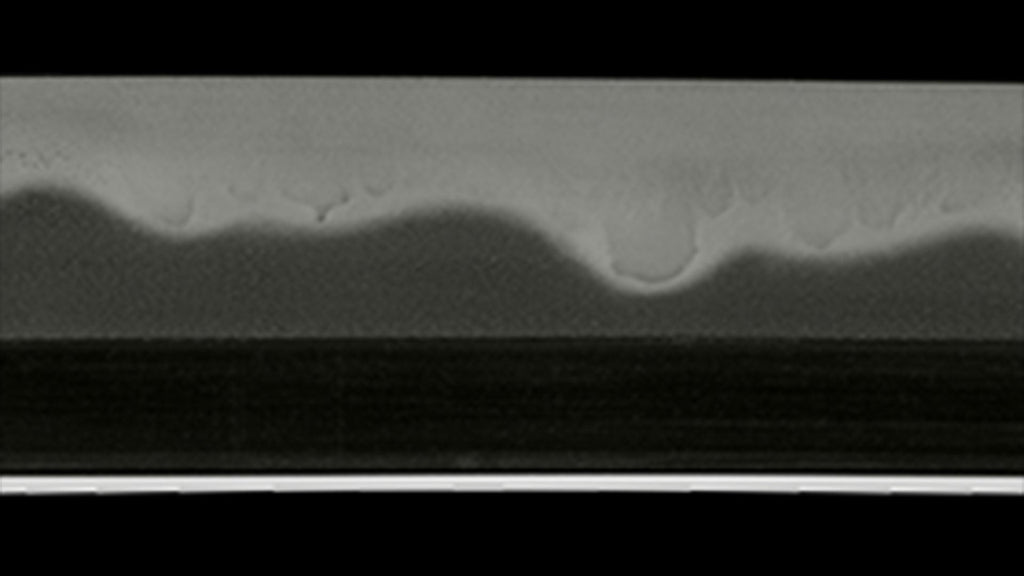 Japanese sword Hamon Nioikuchi