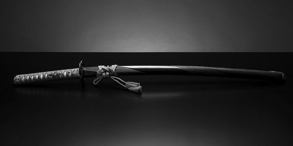 An image of antique Japanese Samurai sword Katana
