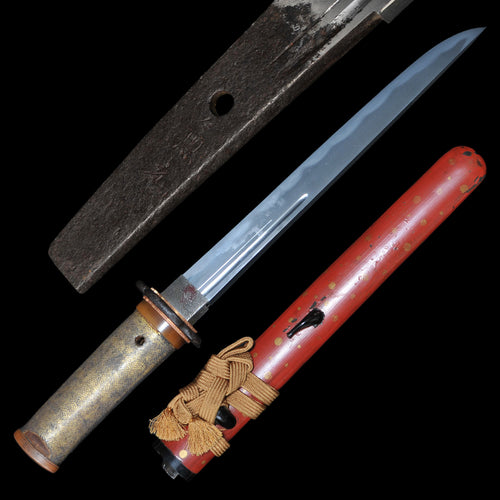Antique Japanese Tanto Sword - Kanemoto, Koto Era (23.0 cm)