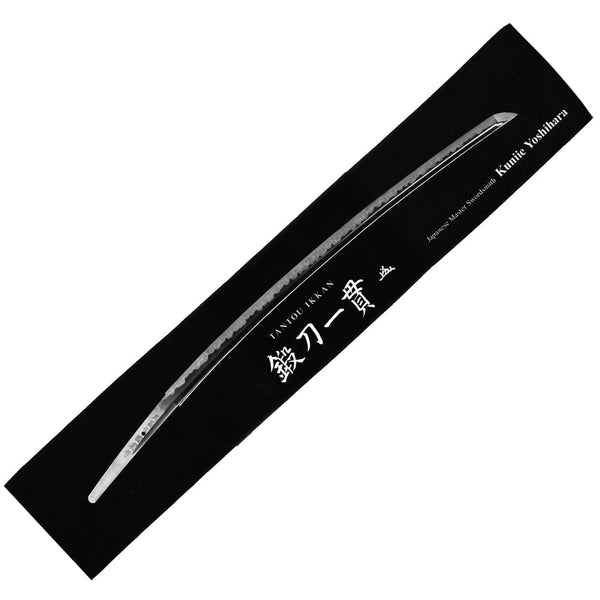 Nihonto Care Mat — Yoshihara Kuniie (Tantou Ikkan) front view