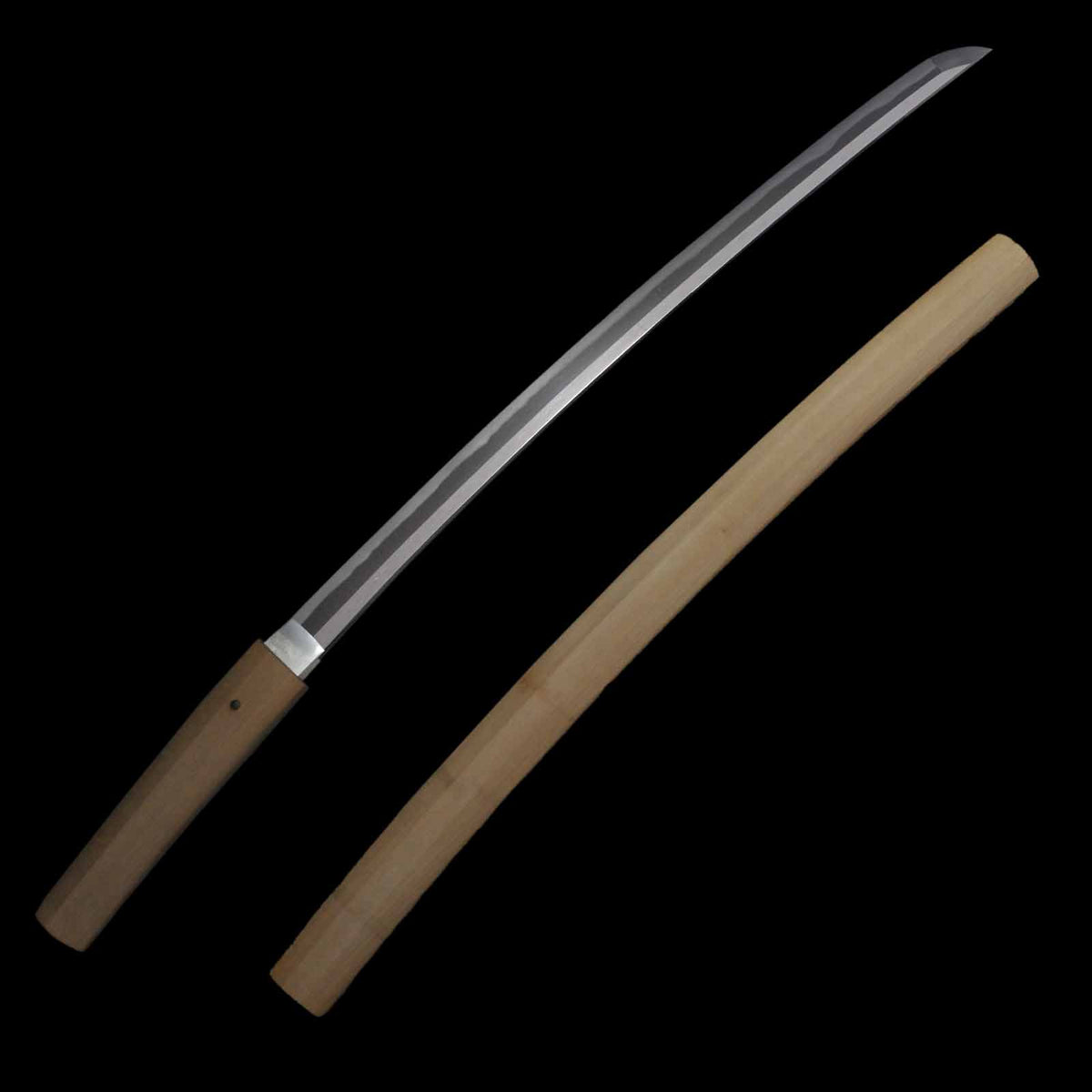 Wakizashi - Mumei(No Signature) - Shirasaya Koshirae - Ubu
