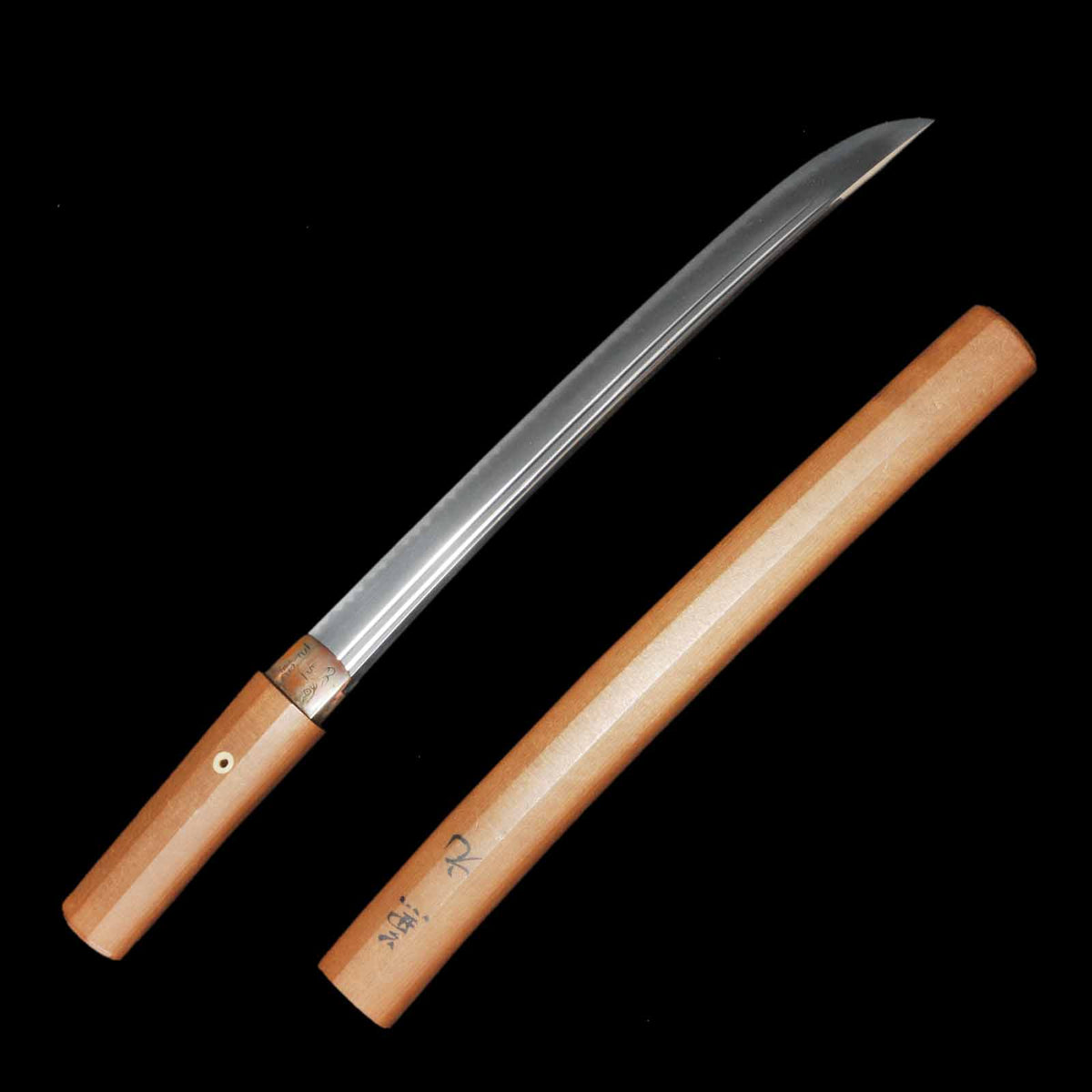 O-Tanto - Mumei(No Signature) - Shirasaya Koshirae - Suriage Nakago ...