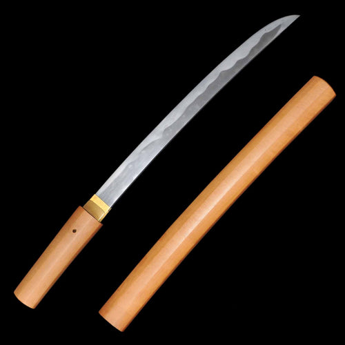 Authentic Koto Era Wakizashi for Sale - Mumei(No Signature), NBTHK Hozon Certificate(Tsunahiro) | Tozando