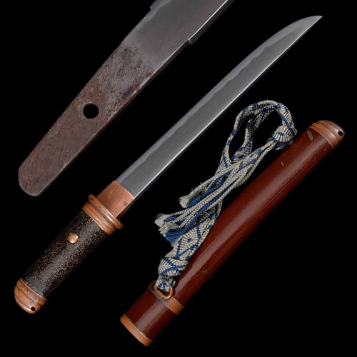 Authentic Japanese Sword for Sale - Shinto Era Tanto - Mumei | Tozando