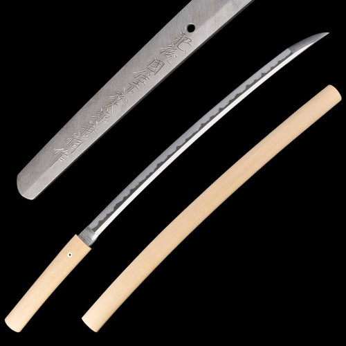 Authentic Japanese Katana - Kiyomaro Utsushi - Akamatsu Taro Kanetsugu - NBSK Shinsakuto Certificate | Tozando
