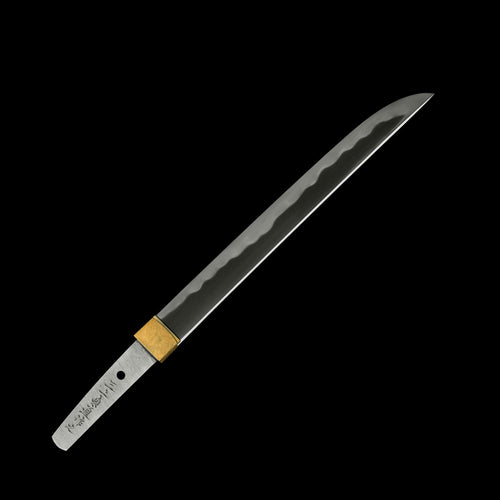 Authentic Ubu Nakago Tanto for Sale - Sadanao, - AJSA Certificate | Tozando