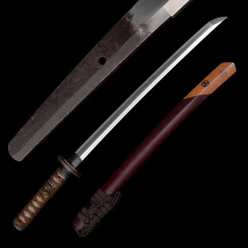 Authentic Shintō Era Wakizashi for Sale - Mumei | Tozando