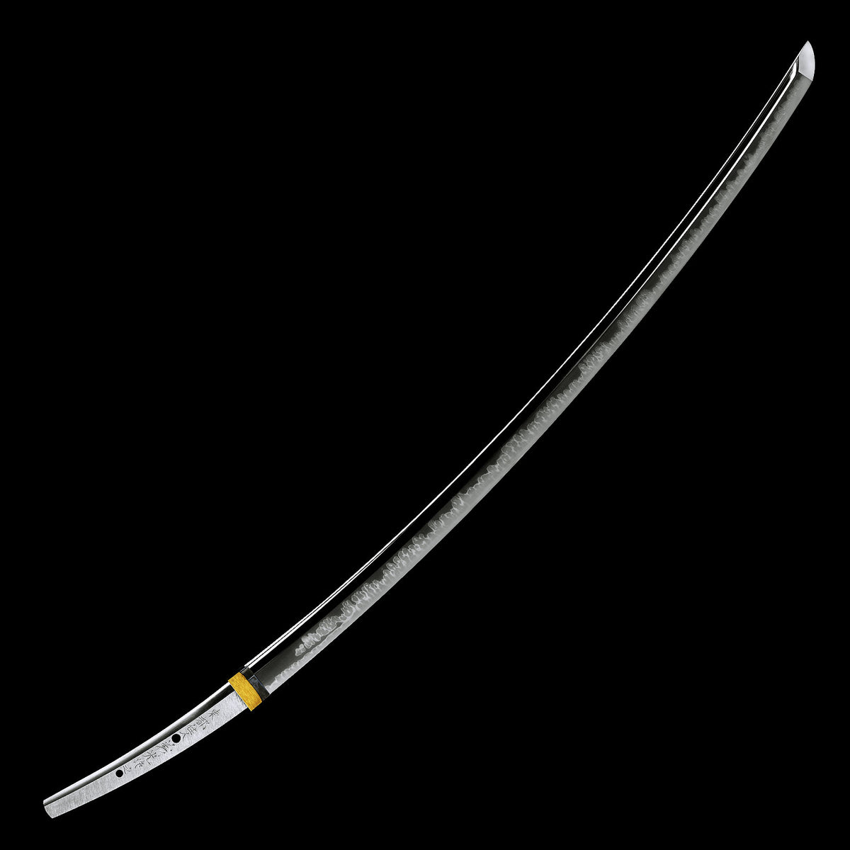 Tachi - Yoshimitsu - AJSA Certificate - Shirasaya Koshirae - Ubu