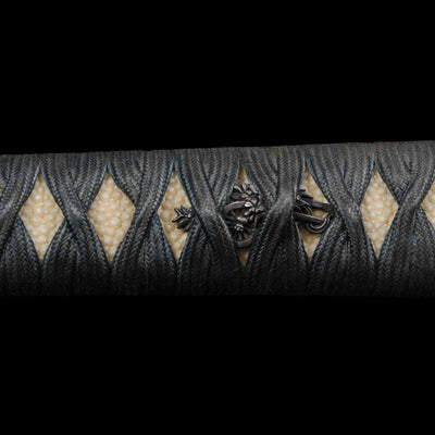 Sabre Antique Japonais Katana, Gunome Hamon et Koshirae