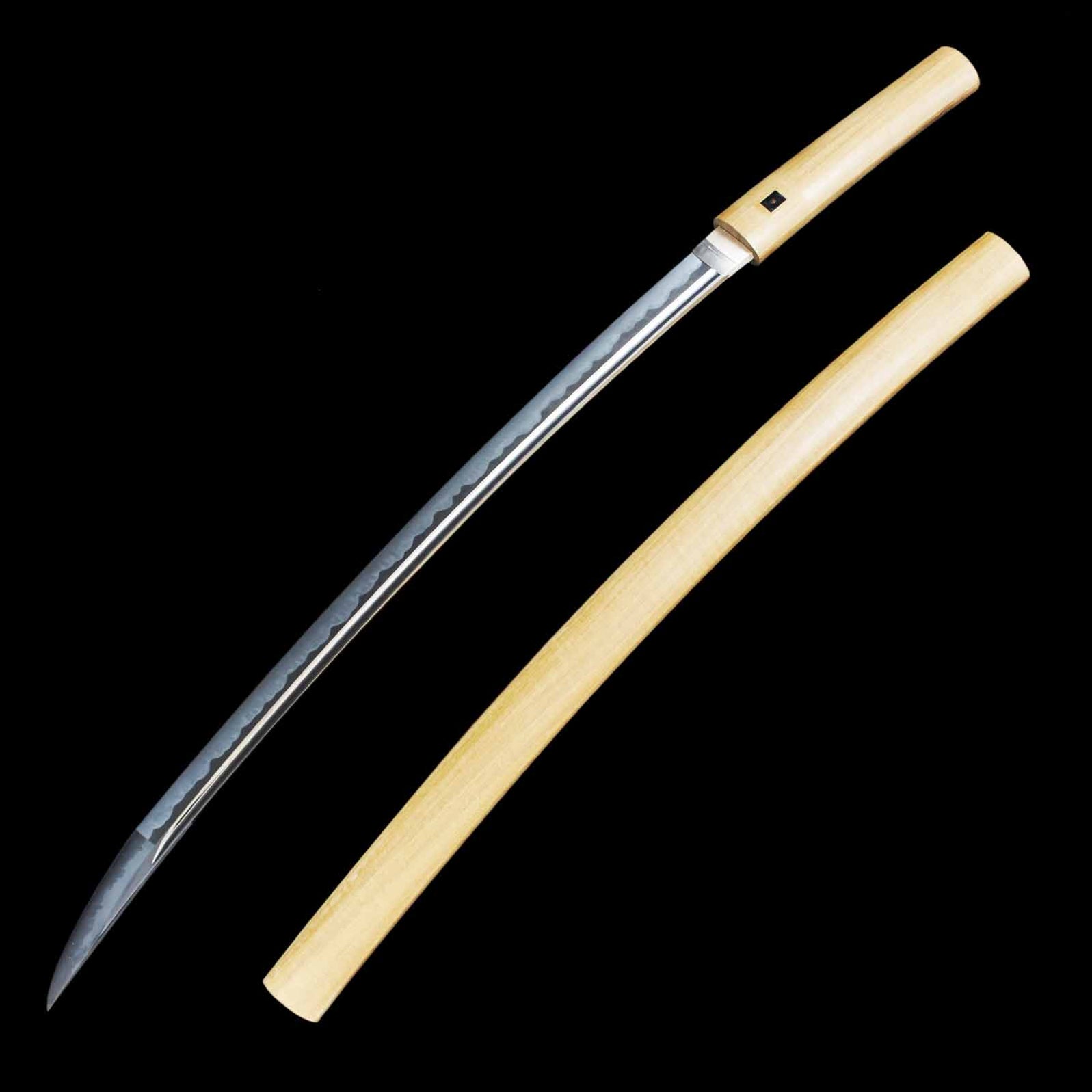 Ancien Katana Japonais Kanemasa – Shirasaya Koshirae – Épée De Collection 28,26 Pouces