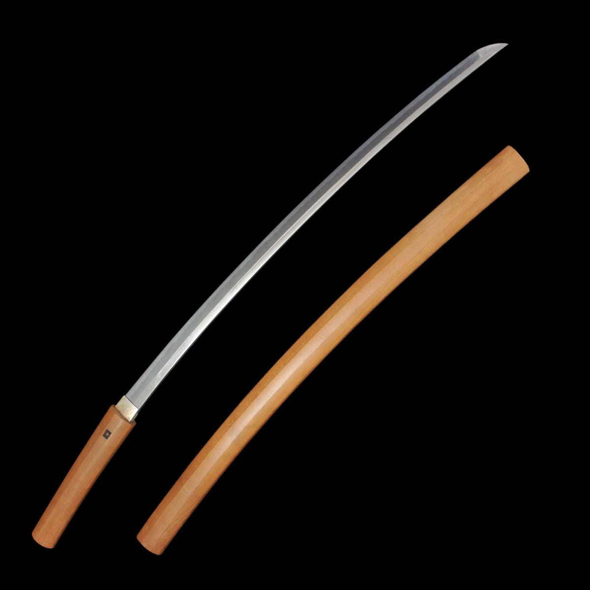 Katana - Kanemoto - Shirasaya Koshirae - Suriage Nakago